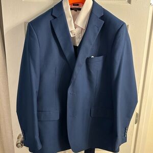 Men's Blue Suit Set